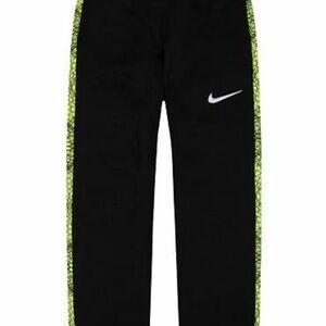 Nike Boys Therma Joggers with Neon Green Trim Size 2T